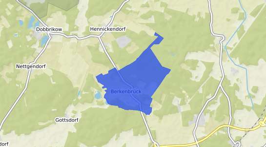 Bodenrichtwertkarte Nuthe Urstromtal Berkenbr&uuml;ck